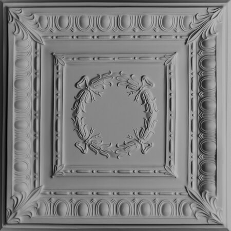 CEILUME Empire 2ft x 2ft Random Gray Ceiling Tile V3-EMPIRE-22GRR